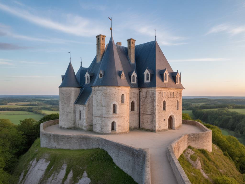 Château de Walzin : perle médiévale sur les falaises de la Lesse